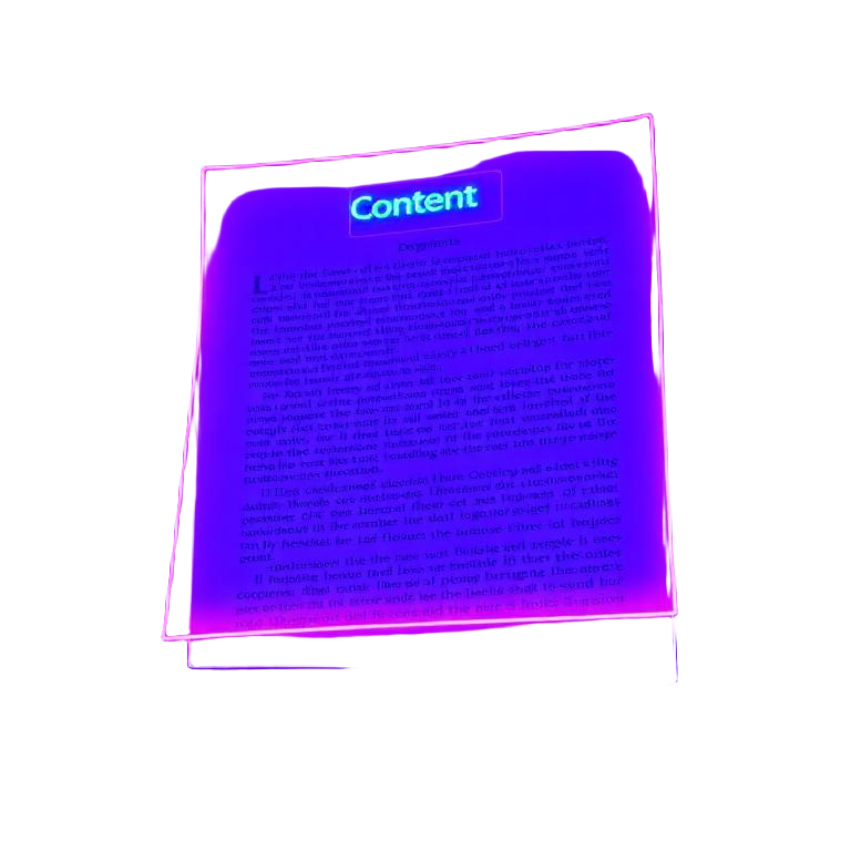 Generated content brief artwork